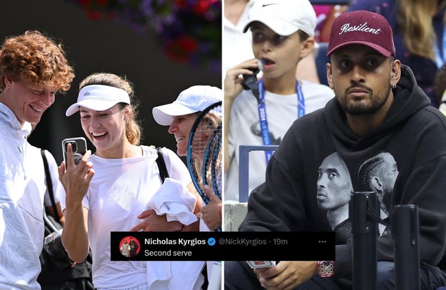 Hay tin người yêu cũ hẹn hò với đồng nghiệp, Nick Kyrgios nói 2 từ khiến dư luận dậy sóng - Ảnh 1.